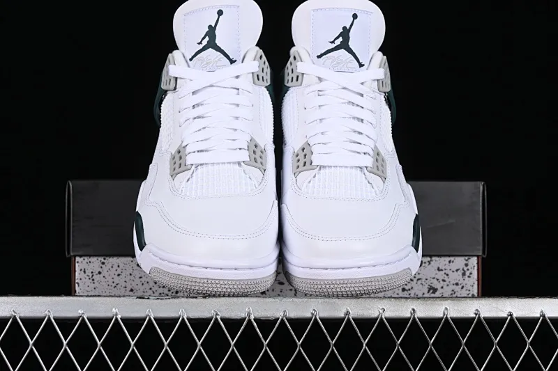 All categories Air Jordan Jordan series basketball shoes Air Jordan 4 P version Air Jordan 4 Retro "Oxidized Green" AJ4 Joe 4 white green FQ8138-103